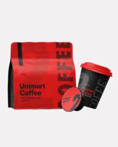 Dark Roast Coffee Beans with Bold Taste and Smoky Aroma