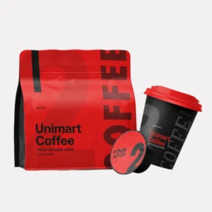 Dark Roast Coffee Beans with Bold Taste and Smoky Aroma